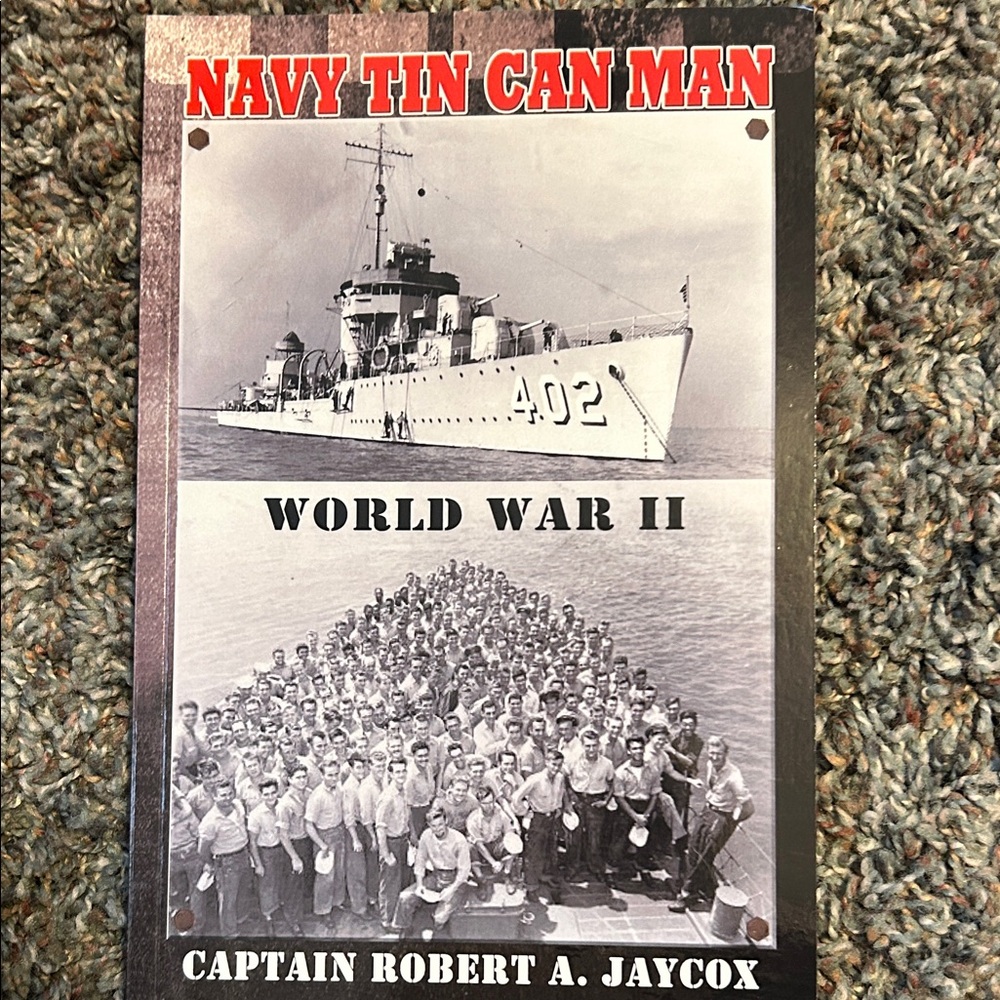Navy Tin Can Man Book